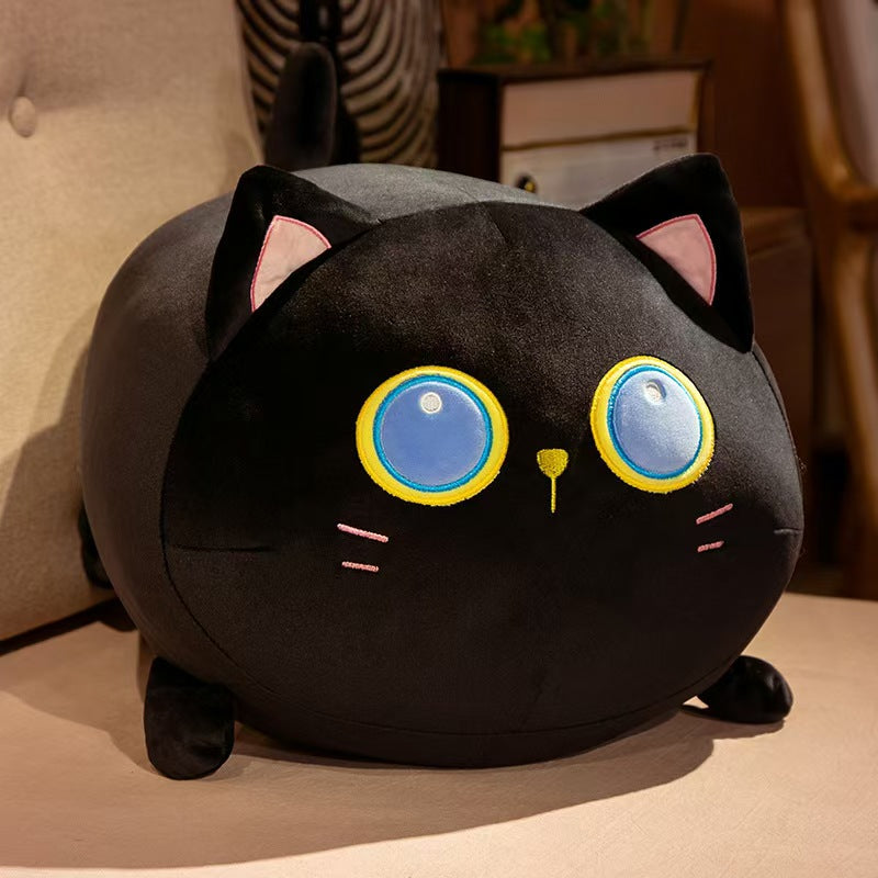 Black Cat Pillow